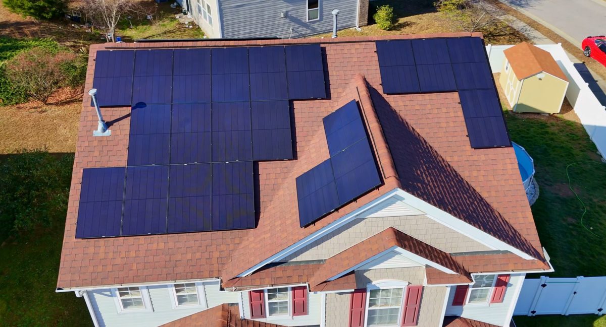 Monthly cost solar panels roof